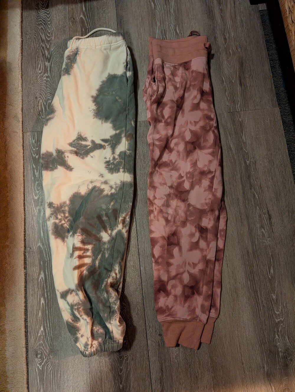 NWOT Athleta + Lucky Tie Dye Sweatpant Bundle Sz. S